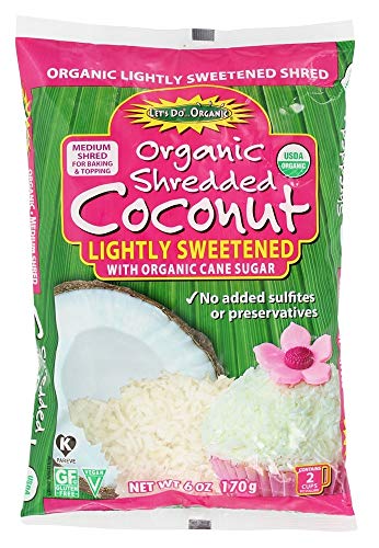 Let's Do.Organic - Organic Shredded Coconut Lightly Sweetened - 6 oz. - Thumbnail 2