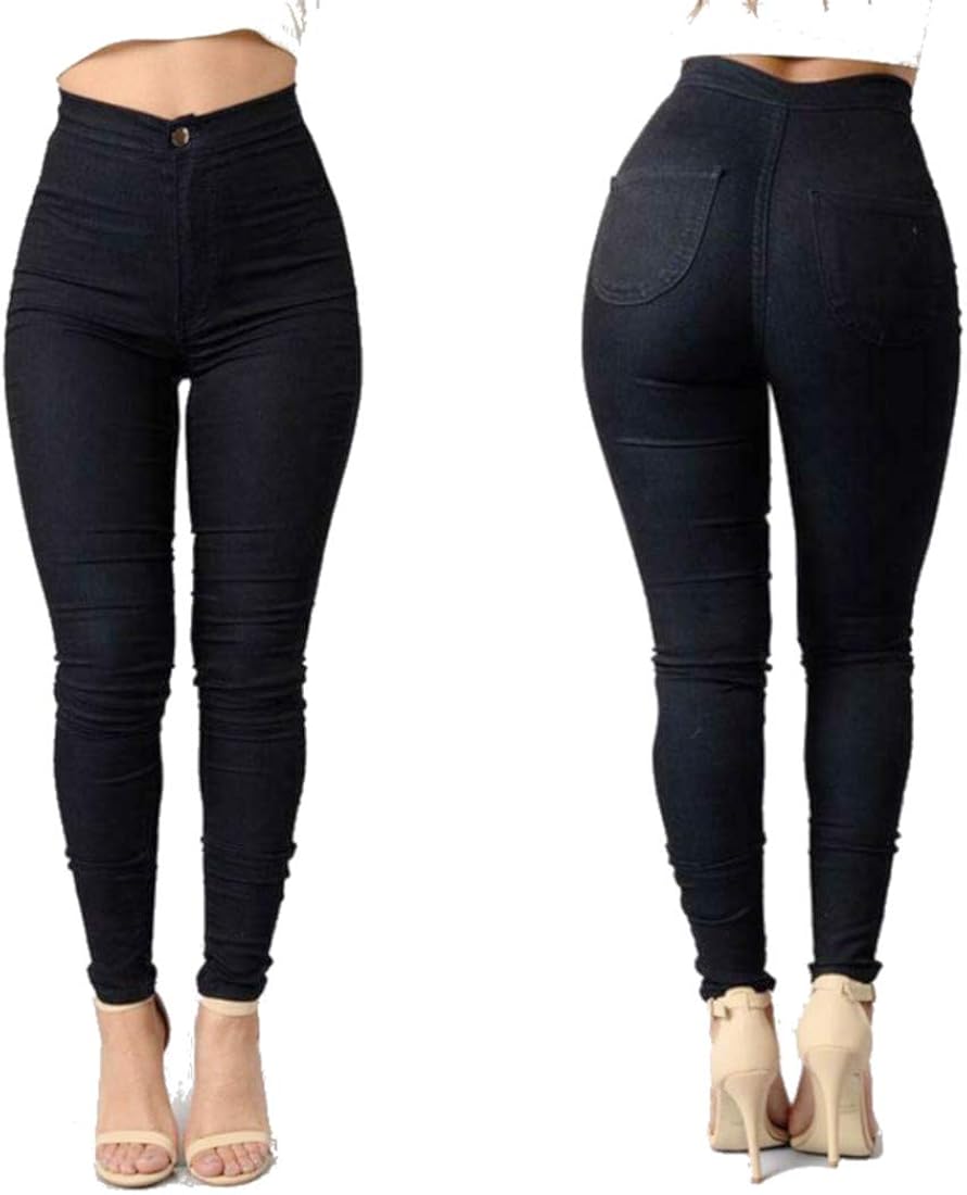 womens high waisted jeans uk