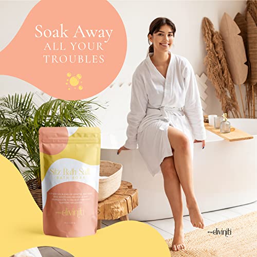 Drop of DiviniTi Sitz Bath Salt Use with Sitz Bath for Hemorrhoids