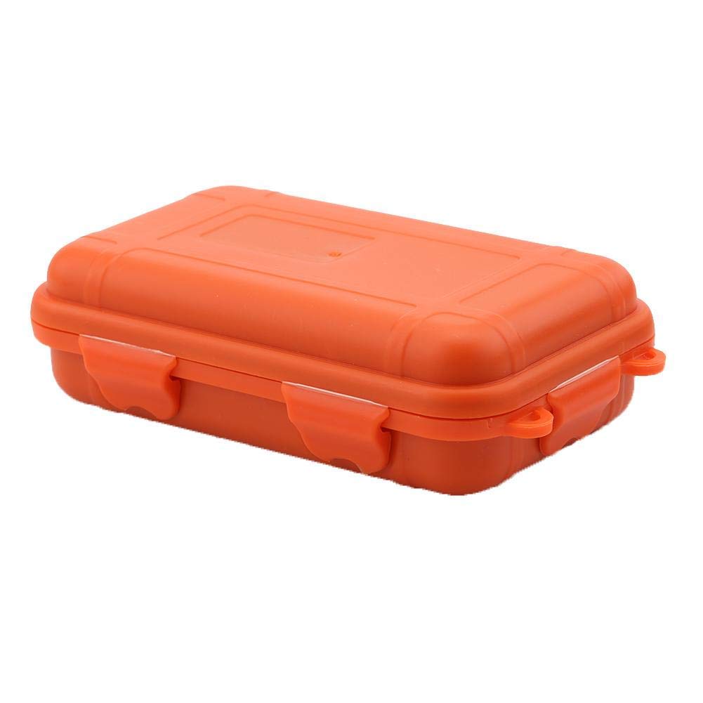 Dilwe Shockproof Waterproof Survival Storage Container Box for Outdoor Activities, Box with Shockproof Cushion