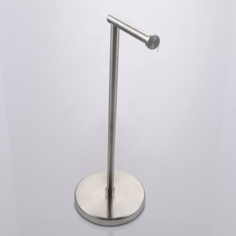 KES SUS304 Stainless Steel Bathroom Lavatory Pedestal Toilet Paper