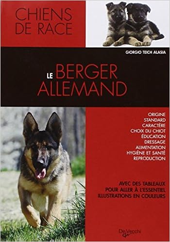 Amazonfr Le Berger Allemand G Teich Alasia Sandrine