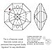 Crystal Ornament 4.5 inch Suncatcher Aurora Borealis Faceted Ball Prism Rainbow Maker Crystal Cascade Made with Swarovski crystals by CrystalPlace