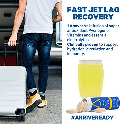 1Above Anti Jet Lag, Energy & Immunity Recovery Effervescent Drink