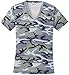 Joe's USA Ladies Camo V-Neck Tees in 5 Colors Sizes: XS-4XL