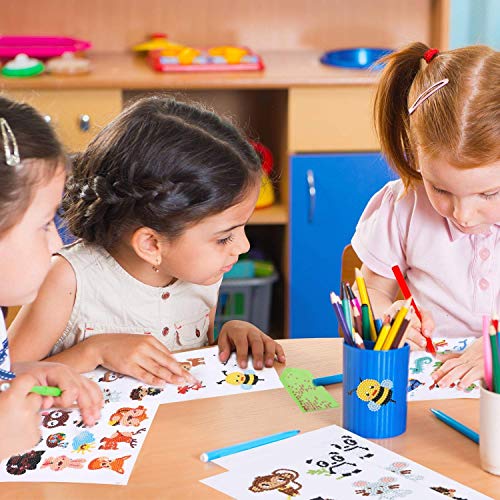 H&G MASTER Diamond Painting Kit for Adult and Kid, 5D Children Gem Painting Kit by Numbers and with Wooden Frame 1 Pack(5.95.9inch) (Diamond Painting Stickers Without Frame)