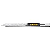 OLFA 9mm Stainless Steel Graphics Knife (SAC-1) - Multi-Purpose Retractable Art Utility Precision Knife w/Snap-Off Blade, Rep
