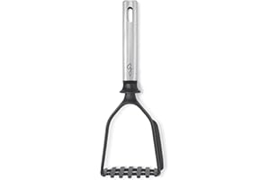 Starfrit Gourmet Steel - Nylon Potato Masher - Stainless Steel Handle - High Heat-Resistant Nylon
