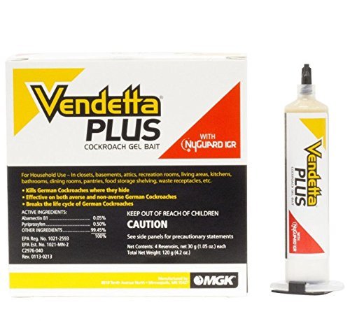 Vendetta Plus Cockroach Gel Bait (4tubes) Roach Bait & Igr Roach Killer Paste Not For Sale To: California