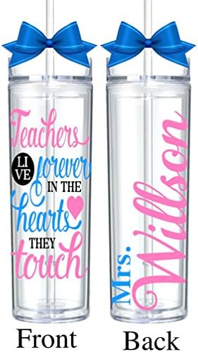 Personalized Teacher Tumbler- (16 Ounces)