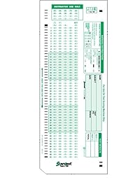 Scanform-100, 882 e COMPATIBLES Hojas de formulas de prueba (50 Unidades)