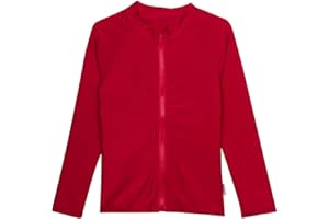 SwimZip UPF 50+ Long Sleeve Rash Guard for Boys' and Girls' - Baby, Toddler, Kids