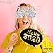 New Years Photo Booth Props 2023 - Pack of 26, Real Glitter | 2023 Photo Props, New Years Eve Party Supplies 2023 | Happy New Year Decorations 2023 | New Years Eve Photo Booth Props 2023, NYE Decor