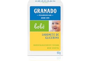 Linha Bebe Granado - Sabonete em Barra de Glicerina Tradicional 90 Gr - (Granado Baby Collection - Classic Glycerin Bar Soap 