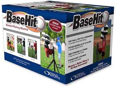 heater base hit pitching machine