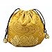 24 piece Silk Brocade Pouch Jewelry Travel Drawstring Coin Purse Candy Christmas Gift Bag SND011