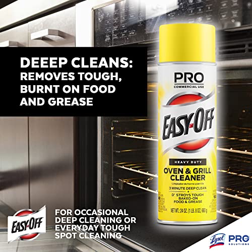Easy Off Professional Oven & Grill Cleaner Can, Yellow, 1.5 lb, 24 Oz Pricepulse