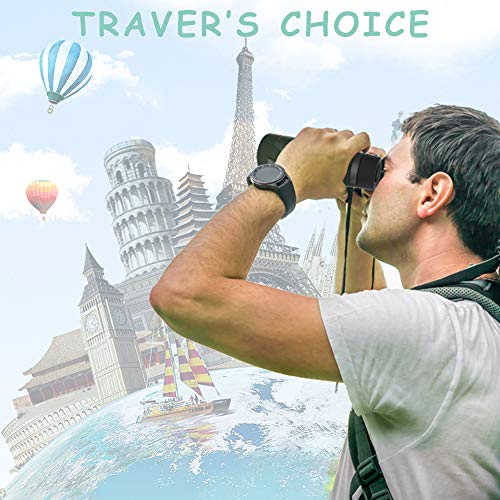 Emarth Hawkeye Monocular 8x42 High Power Bak4 FMC Compact Telescope for Hunting Boating Wildlife Green