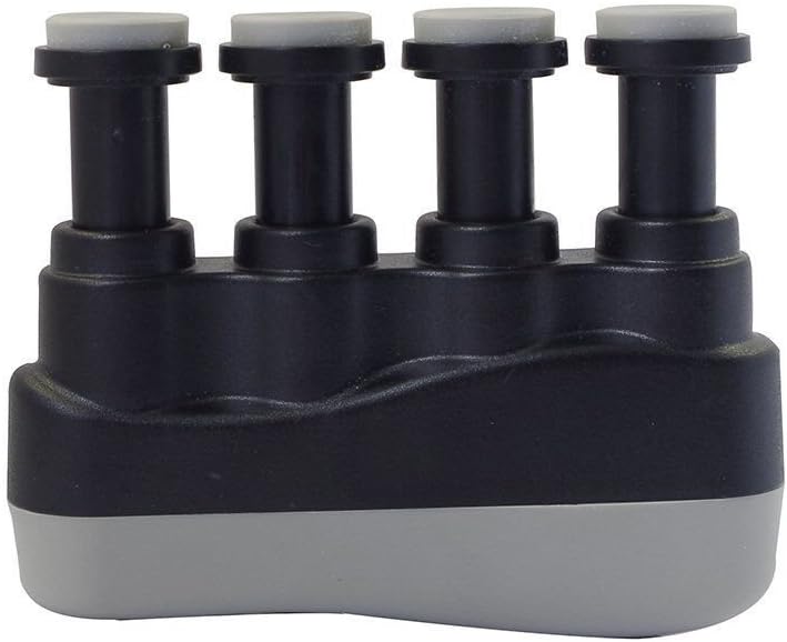 Yulakes Portable Hand Finger Exerciser Grip Trainer Strengthener/Guitar Finger Training Tool/Musical Instruments Finger Exercise Machine for Guitar Bass Piano or Therapy