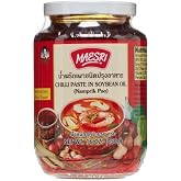 Chilli Paste in Soybean Oil - Nam Prik Pao (Thai Chili Paste) 16 Ounce Jar