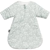 HOUSBAY Baby Sleep Bag Wearable Blanket Sleep Sack with Detachable Sleeves 2.5tog Unisex Baby Sleeping Sack With 2-Way Zipper
