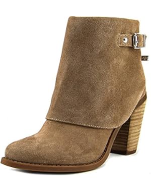 Caralyne Women Round Toe Suede Bootie