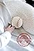 Estella Hand Knit Soft Organic Cotton Baby Rattle Toy, Baseball
