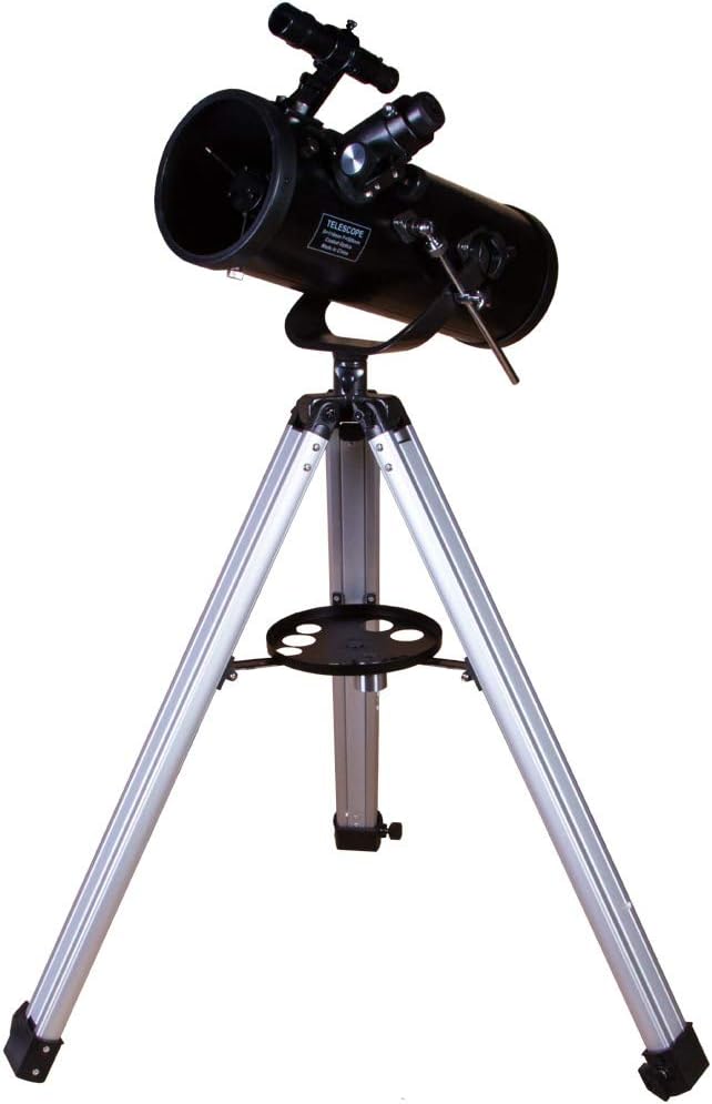 LevenhukSkyline Base 120S Telescope - Easy Use Newtonian Reflector for Beginners Producing Crisp, Clear and Detailed Images