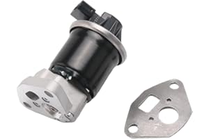 HXYBBGS 18011R1AA00 EGV1248 EGR Exhaust Gas Recirculation Valve Set 1.8L 2.0L 3.0L 3.5LFit for Acura MDX/RLX/TLX/ILX,Honda Accord Civic Crosstour HR-V Passport Pilot Ridgeline 2012-2022 18011-R1AA00