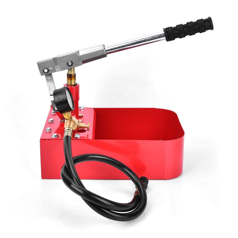 Buy 1000PSI 7MPa High Pressure Manual Powered Hydraulic Pump Pipe Valve