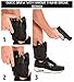 Ankle Holster with Neoprene Padding For Concealed Carry by EvoHolster | Universal, Adjustable, Leg Holster with Mag Pouch For Glock 26, 27, 30, 42, 43, Smith & Wesson Shield, Bodyguard .380, Sig Sauer