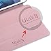 iPad Mini 3 Case,iPad Mini 2 Case,iPad Mini Case,ULAK Slim Bumper Smart Case Stand for Apple iPad Mini 1/2/3 Colorful Clear Back Cover Lightweight with Auto Sleep/Wake Function, Lavender
