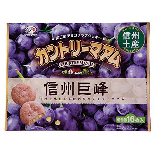 [신슈 한정] 후지야(Fujiya) 초콜칩 쿠키 컨트리맘 거봉맛