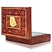 Unique Birthday Gift Ideas Handcrafted Classic Wooden Playing Card Holder Deck Box Storage Case Organizer with A Set of Premium Quality 'Ace' Playing Cards Anniversary Housewarming Gifts for Him Her