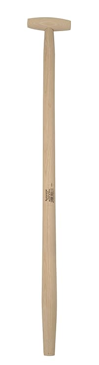Spatenstiel gerade m. T-Griff Esche,95 cm, 38/40mm