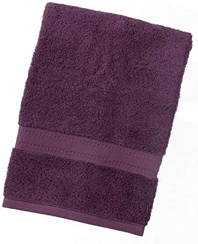TowelsRus Egyptian 100% Super Soft Cotton Manicure in Aubergine 550 GSM Towels Available in 15 Colours & 4 Sizes