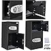 ZENY Large Security Safe Box Double Door Depository Safe Steel Safe Box Digital Drop Safe Depository for Home Office Money Gun Jewelry Security