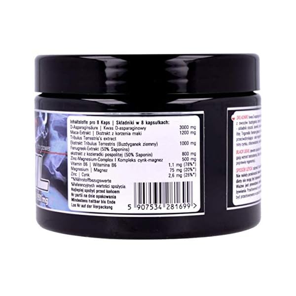 Strong-Testosterone-and-Anabolic-Hormones-Booster-Hi-Tec-Nutrition-Black-Devil-240-caps Strong Testosterone and Anabolic Hormones Booster, Hi Tec Nutrition Black Devil, 240 caps