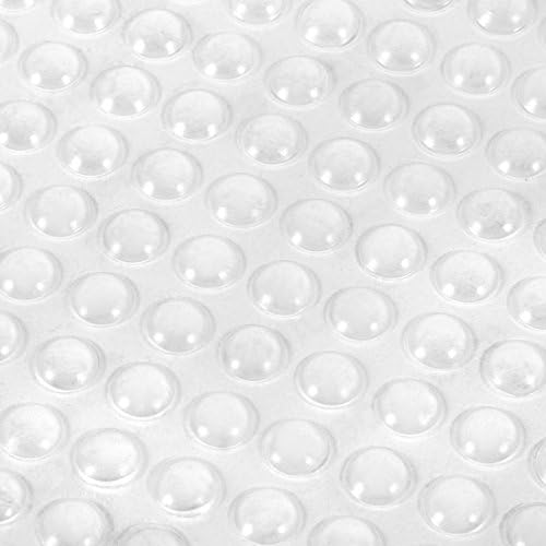 Funny Party 312pcs Furniture Bumpers, Clear Adhesive Bumper Pads,Transparent Buffer Pads Cabinet Door Bumpers Self Stick Noise Dampening Pads