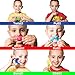 Marble Fidget Toys - 14 Relaxing Therapy Toys, Relieves Stress & Anxiety, Increase Focus for Sensory Kids and Soothing Children & ADHD ADD OCD Autism, 2 key holders, 2 double marble toys - by C&Berg