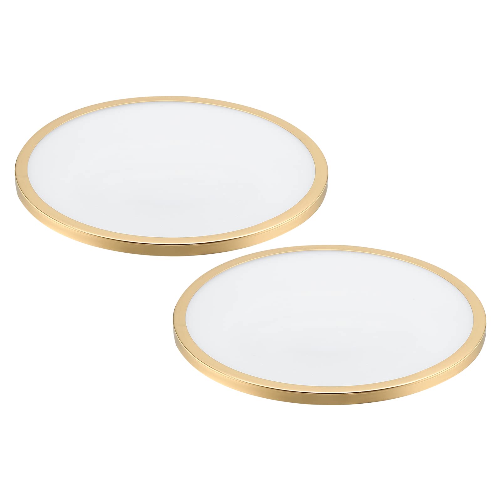 Photo 1 of PATIKIL 6 Inch Inner Dia. Lampshade Diffuser, 2 Pieces Dustproof Dust Protection Cover Acrylic Board for Barrel Lamp Shade