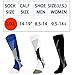 Ruzishun Compression Socks for Men & Women(3 Pairs),20-30 mmHg (Blending,L/XL,3Pairs)