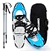 Carryown Light Weight Snowshoes Snow Shoes Set for Adults Men Women Youth Kids Boys Girls with Trekking Poles and Carrying Tote Bag, 14