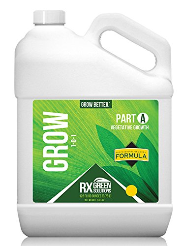 Rx Green Solutions Part A Grow Vegetative Growth, 128-Ounce