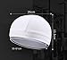 Hihelp 2Packs Skull Cap Quick Dry Sports Sweat Beanie Great Cycling Caps Headband Sweatband for Man Woman (Black & Gray)