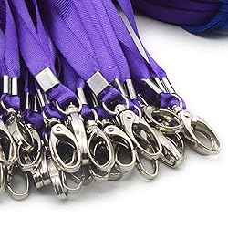 Antspirit Purple Lanyards Bulk Lanyards for Id