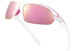 Xagger Polarized Sports Sunglasses for Men Women UV400 Wrap Around Baseball Softball Glasses