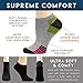 Silky Toes Athletic Socks 6 Pack - Women's No Show, Low Cut, Ankle Running Sock
