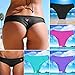 COSYOU Women's Hipster Panty Heart Design Hollow Beachwear Micro Thong Swimwear Mini Bikini Bottom