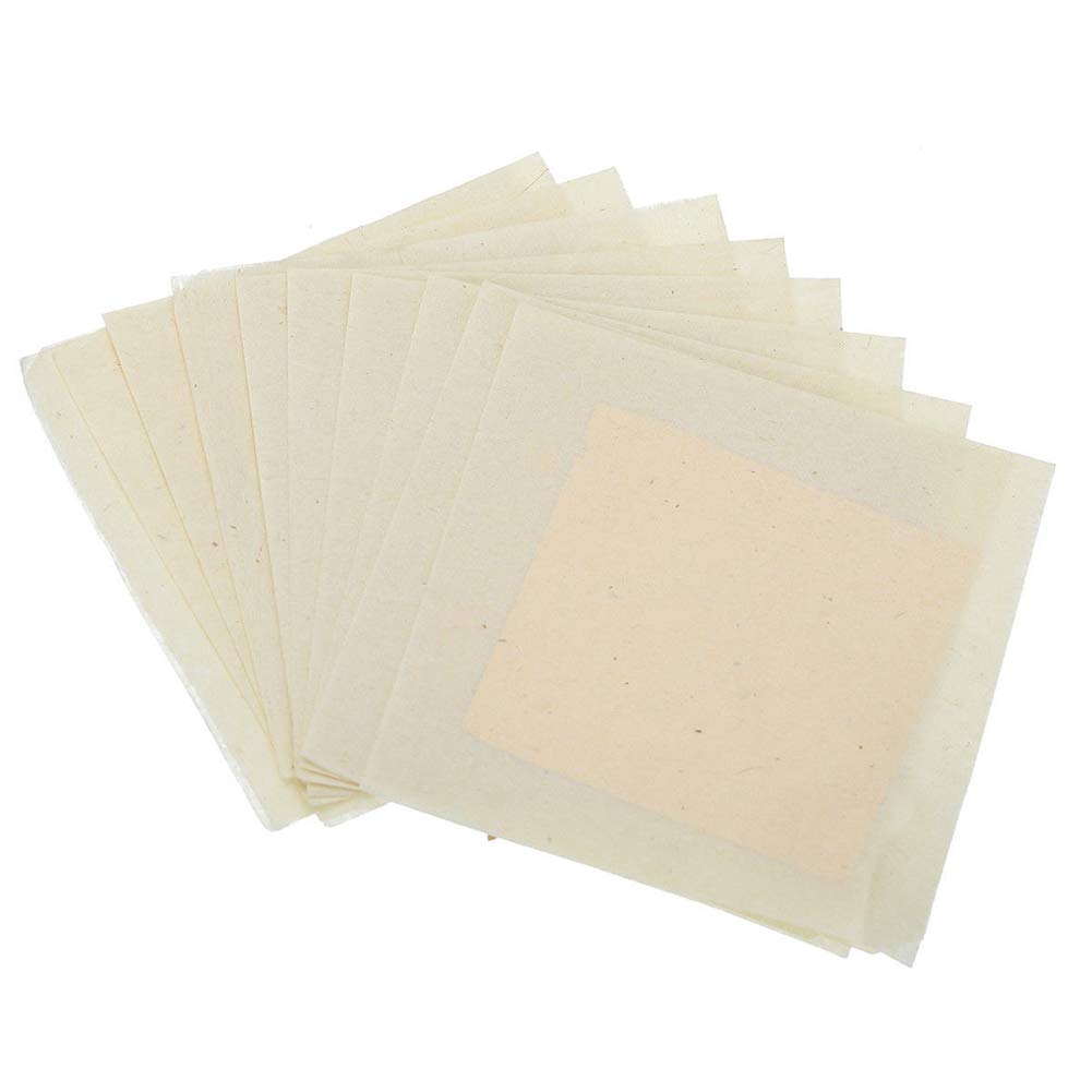 LTKJ 24K Edible Gold-Leaf Sheets 20 Sheets 4.33 x 4.33 cm Pure Gold-Foil Leaf for Food Decoration,Facial Spa Gilding Crafting 1.7